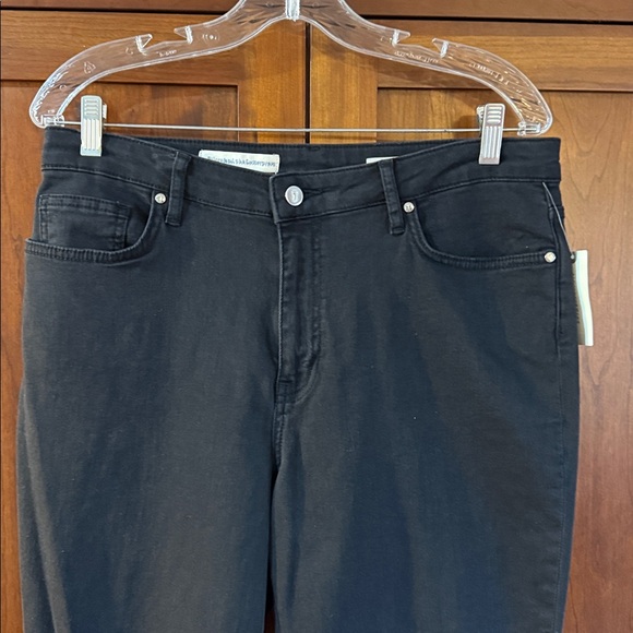 Anthropologie Pilcro Embellished High-Rise Slim Fit Flounced Jeans - Picture 4 of 8